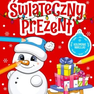 Nowy Święta z kolorowankami. Świąteczny prezent
