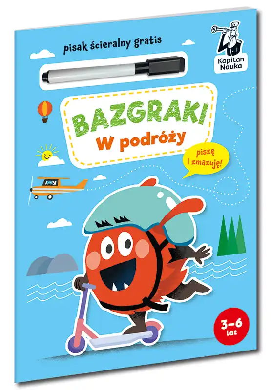 Zniżka Bazgraki. W podróży. Kapitan Nauka 3-6 lat