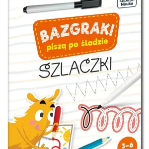 Bazgraki piszą po śladzie. Szlaczki. Kapitan Nauka 3-6 lat Wyprzedaż