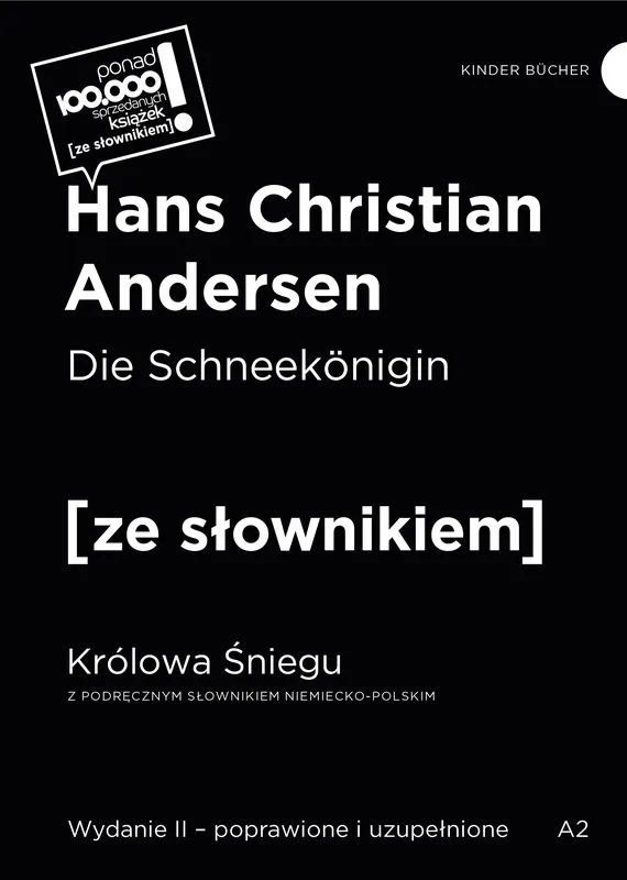 Die Schneekonigin / Królowa Śniegu z podręcznym słownikiem niemiecko-polskim wyd. 2 poprawione Rabat