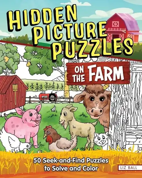 Wyjątkowa oferta Hidden Picture Puzzles on the Farm