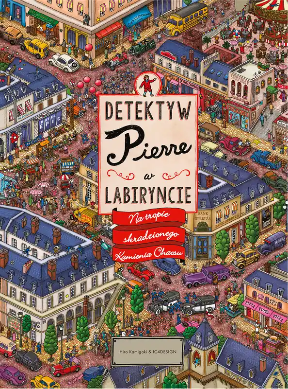 Detektyw Pierre w labiryncie. Na tropie skradzionego Kamienia Chaosu Darmowa dostawa