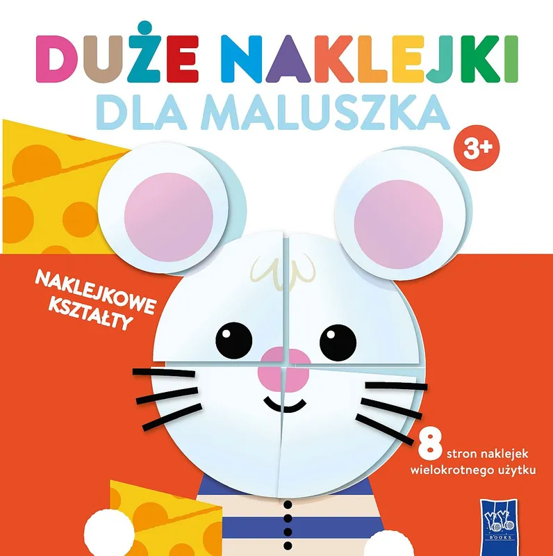 Duże naklejki dla maluszka 3+ Myszka Zamów teraz