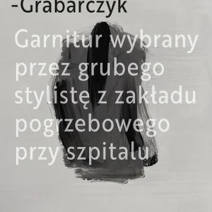 Nowy Garnitur wybrany przez grubego stylistę z zakładu pogrzebowego przy szpitalu